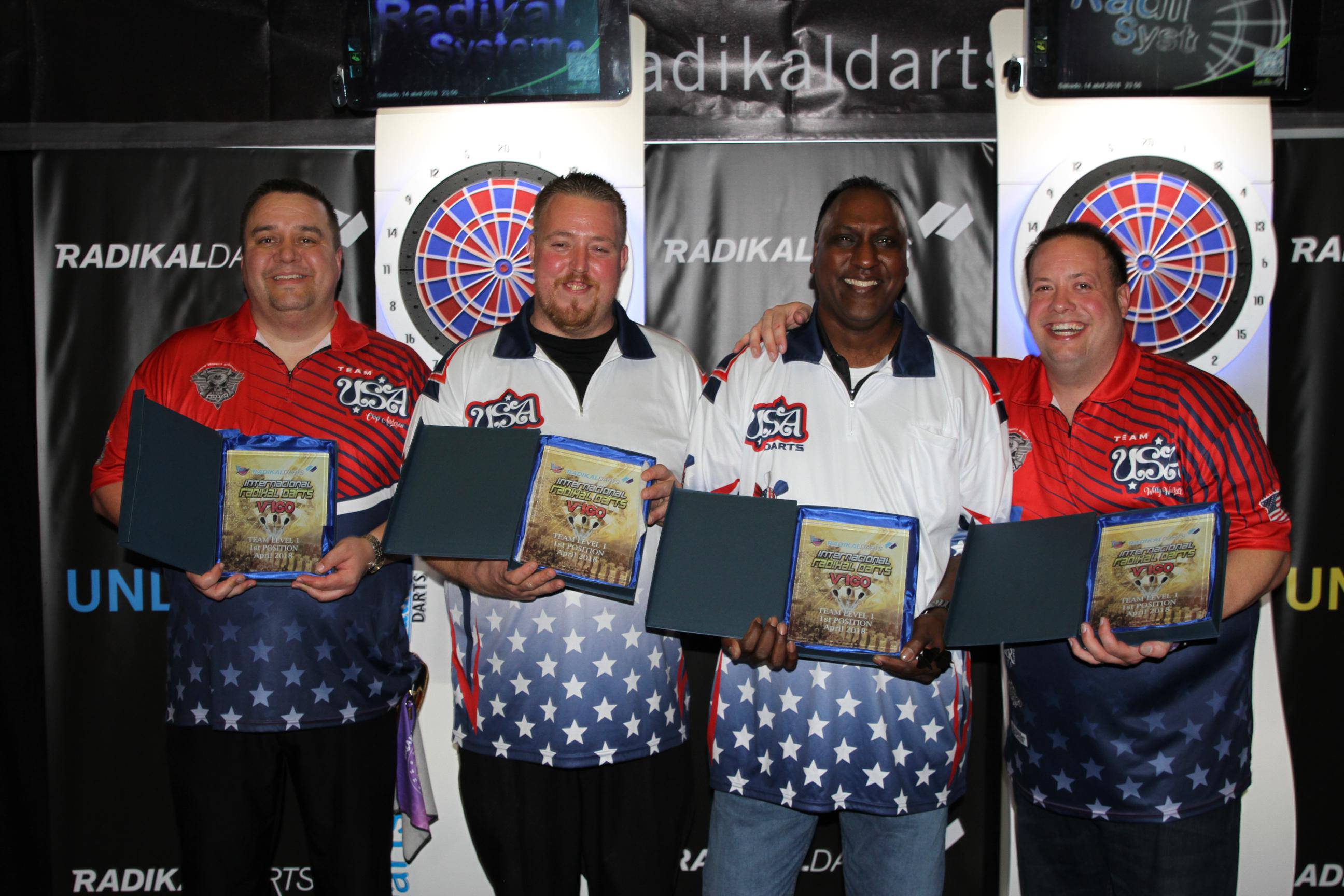 Internacional Radikal Darts USA #1 Campeones Equipos Nivel 1